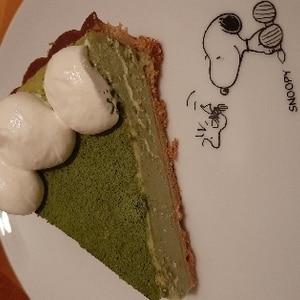 和スイーツ♡抹茶のベイクドチーズケーキ